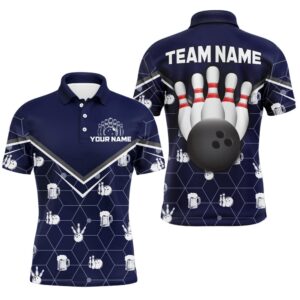 Camo Polo Shirt Bowling Shirt For Men&hellip;