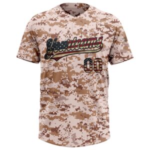 Camo Vintage USA Flag Black Salute To Service Two Button Unisex Softball Jersey Custom Team Softball Jersey 2 neaimt.jpg