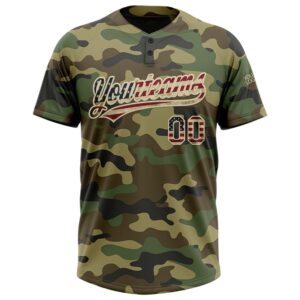 Camo Vintage USA Flag Cream Salute To Service Two Button Unisex Softball Jersey Custom Team Softball Jersey 2 i99uxl.jpg