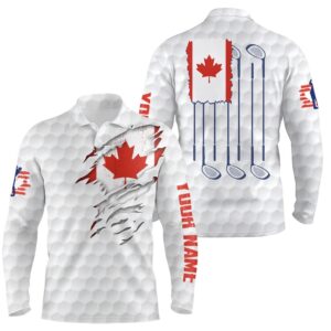 Canada Flag Golf Pattern Men s Polo Shirt Red Maple Leaf Golf Shirts For Men Patriotic Golf Gifts Golf Polo Shirt Golf Shirts 2 octoek.jpg