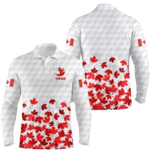 Canadian Flag Red Maple Leaf Men s Golf Polo Shirts Custom White Patriotic Golf Shirts For Men Golf Polo Shirt Golf Shirts 2 l5pdz6.jpg
