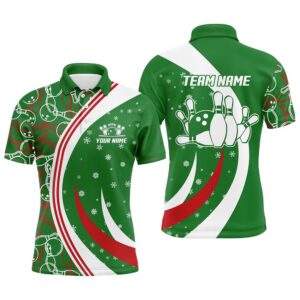 Christmas Bowling Shirt For Men Custom Bowling&hellip;