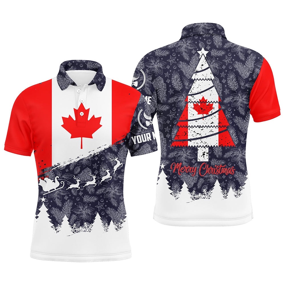 Christmas Canada Flag Golf Men’s Polo Shirt Custom Patriotic Golf Shirts For Men Golf Gifts, Golf Polo Shirt, Golf Shirts Christmas Canada Flag Golf Men’s Polo Shirt Custom Patriotic Golf Shirts For Men Golf Gifts, Golf Polo Shirt, Golf Shirts