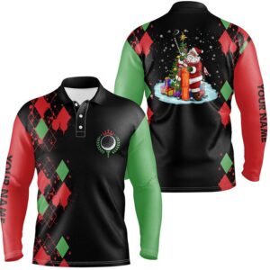 Christmas Men s Golf Polo Shirt Custom Christmas Santa Claus Golf Shirt For Men Team Golf Jerseys Golf Polo Shirt Golf Shirts 2 tclerm.jpg