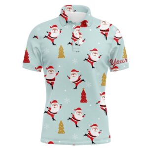 Christmas Pattern With Christmas Tree And Santa&hellip;