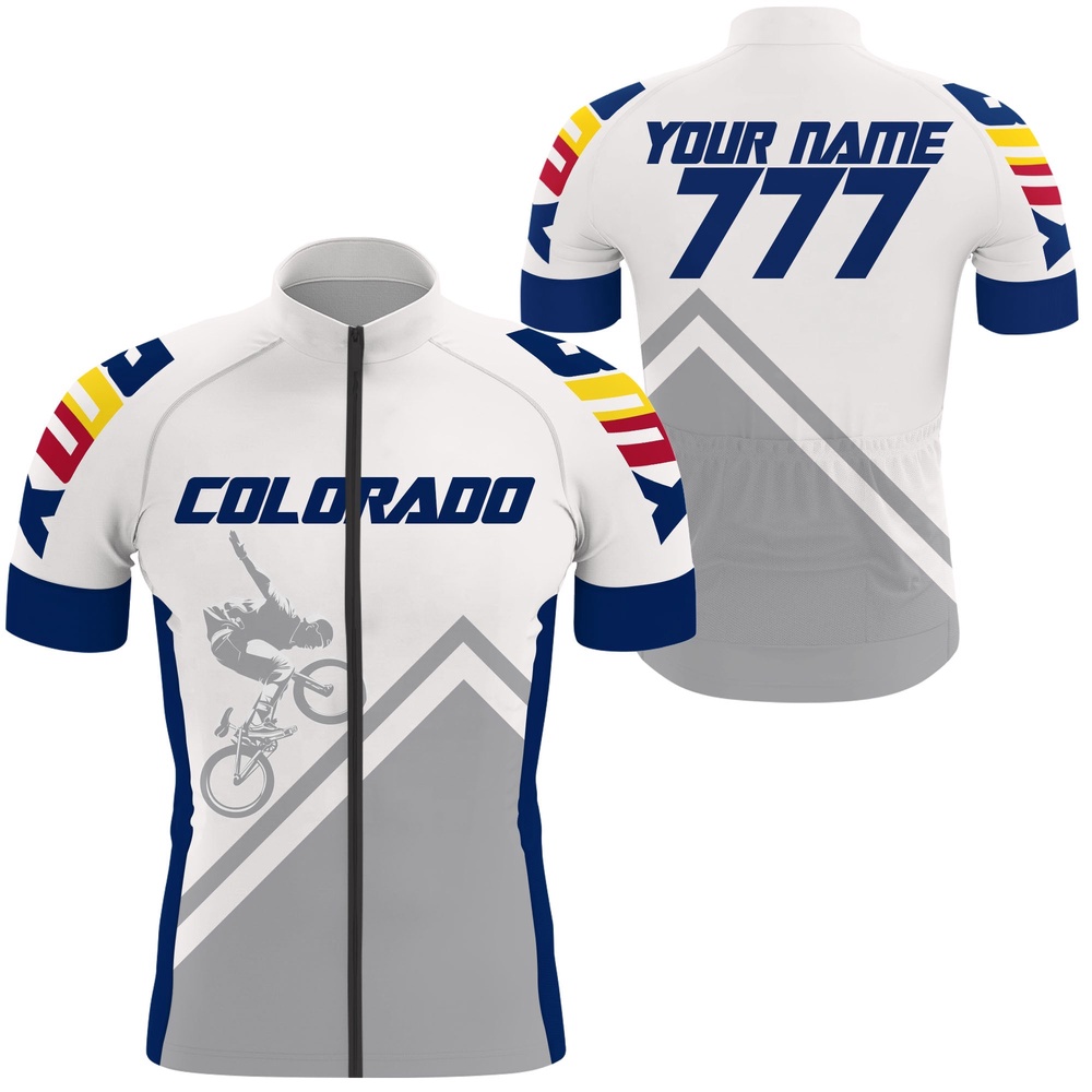 Co Colorado Cycling Jersey Custom Name And Number Mens And Womens Bicycle Motocross Biking Riders, Custom Mono Cycling Jersey Co Colorado Cycling Jersey Custom Name And Number Mens And Womens Bicycle Motocross Biking Riders, Custom Mono Cycling Jersey