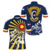 Custom American Cycling Jersey Men Women Usa Cycle Gear With 3 Pockets Full Zip Bike Shirt, Custom Mono Cycling Jersey