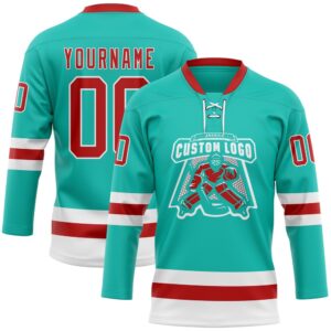 Custom Aqua Red White Hockey Lace Neck Jersey New Hockey Jersey Personali Sport Team Jersey Shirt 2 fagdzt.jpg