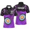 Colorful Target Archery Shirts For Men, Archery Tournament Polo For Team Archers, Custom Archery Team Polo Shirt Colorful Target Archery Shirts For Men, Archery Tournament Polo For Team Archers, Custom Archery Team Polo Shirt