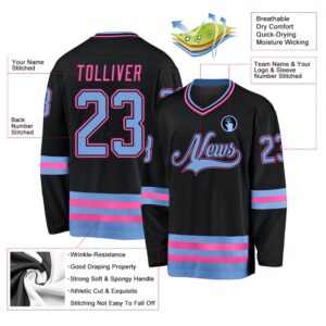 Custom Black Light Blue Pink Hockey Jersey New Hockey Jersey Personali Sport Team Jersey Shirt 2 wvxjxk.jpg