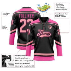 Custom Black Medium Pink Pink Hockey Lace Neck Jersey New Hockey Jersey Personali Sport Team Jersey Shirt 3 jkxq3g.jpg
