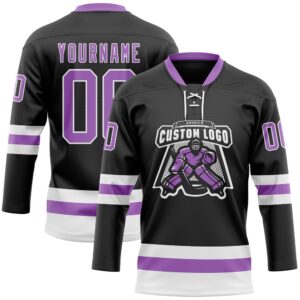 Custom Black Medium Purple White Hockey Lace Neck Jersey New Hockey Jersey Personali Sport Team Jersey Shirt 2 zji2w5.jpg