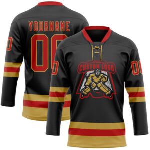 Custom Black Red Old Gold Hockey Lace Neck Jersey New Hockey Jersey Personali Sport Team Jersey Shirt 2 tr6hx5.jpg