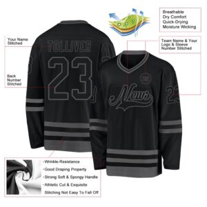 Custom Black Steel Gray Hockey Jersey New Hockey Jersey Personali Sport Team Jersey Shirt 3 nnnivs.jpg