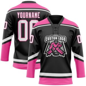 Custom Black White Pink Hockey Lace Neck Jersey New Hockey Jersey Personali Sport Team Jersey Shirt 2 xtqw2y.jpg