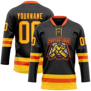 Custom Black Yellow Orange Hockey Lace Neck Jersey New Hockey Jersey Personali Sport Team Jersey Shirt 2 bexf90.jpg