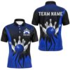 Custom Blue Dragon Men Bowling Polo Shirts Team Bowling Polo Shirt Bowling Apparel For Bowler, Personalized Bowling Team Shirt Custom Blue Dragon Men Bowling Polo Shirts Team Bowling Polo Shirt Bowling Apparel For Bowler, Personalized Bowling Team Shirt
