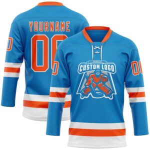 Custom Blue Orange White Hockey Lace Neck Jersey New Hockey Jersey Personali Sport Team Jersey Shirt 2 r9mc81.jpg