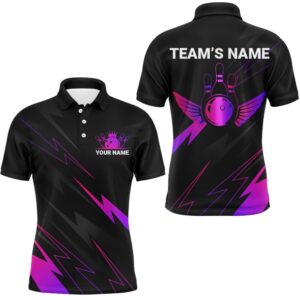 Custom Bowling Polo Shirt For Men Bowling&hellip;