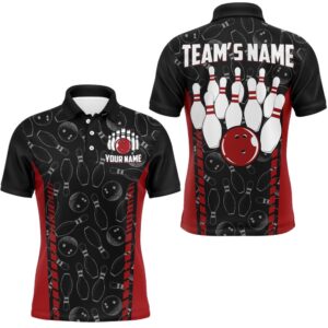 Custom Bowling Polo Shirt For Men Seamless&hellip;