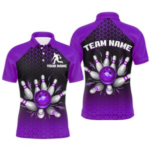 Custom Bowling Polo Shirts For Men And&hellip;