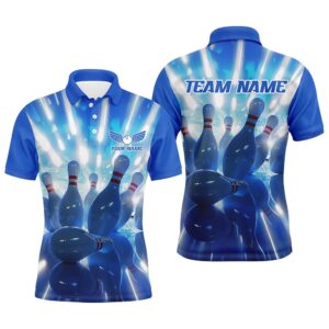 Custom Bowling Tournament Team Shirts For Men&hellip;