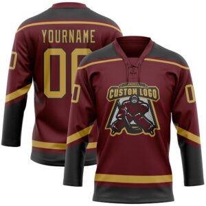 Custom Burgundy Old Gold Black Hockey Lace Neck Jersey New Hockey Jersey Personali Sport Team Jersey Shirt 2 g9uxhj.jpg