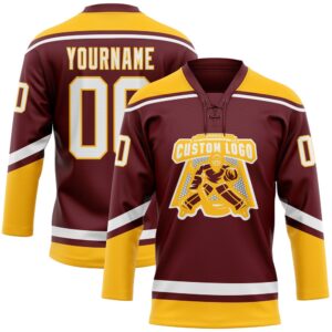 Custom Burgundy White Gold Hockey Lace Neck Jersey New Hockey Jersey Personali Sport Team Jersey Shirt 2 y0twuj.jpg