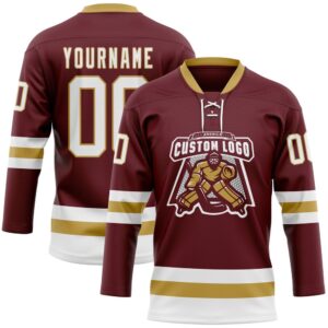 Custom Burgundy White Old Gold Hockey Lace Neck Jersey New Hockey Jersey Personali Sport Team Jersey Shirt 2 txvocy.jpg