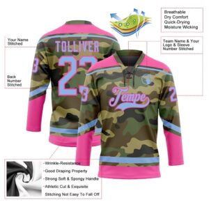 Custom Camo Light Blue Pink Salute To Service Hockey Lace Neck Jersey New Hockey Jersey Personali Sport Team Jersey Shirt 3 dpo21c.jpg