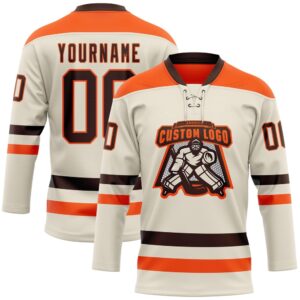 Custom Cream Brown Orange Hockey Lace Neck Jersey New Hockey Jersey Personali Sport Team Jersey Shirt 2 g87pxo.jpg