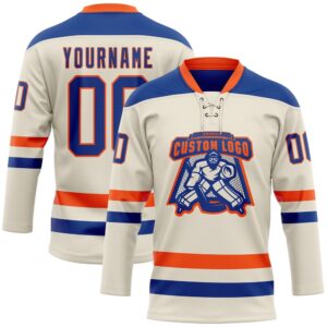 Custom Cream Royal Orange Hockey Lace Neck Jersey New Hockey Jersey Personali Sport Team Jersey Shirt 2 xiupfp.jpg