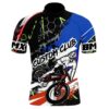 Custom Cycling Jersey Mens Long And Short Sleeve Us Bicycle Motocross American Bike Extreme Sport, Custom Mono Cycling Jersey