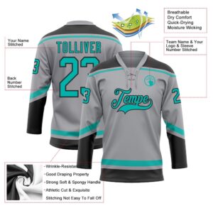 Custom Gray Aqua Black Hockey Lace Neck Jersey New Hockey Jersey Personali Sport Team Jersey Shirt 3 flhokn.jpg