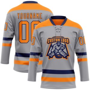 Custom Gray Bay Orange Navy Hockey Lace Neck Jersey New Hockey Jersey Personali Sport Team Jersey Shirt 2 t2barc.jpg