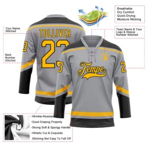 Custom Gray Gold Black Hockey Lace Neck Jersey New Hockey Jersey Personali Sport Team Jersey Shirt 3 i9mghc.jpg