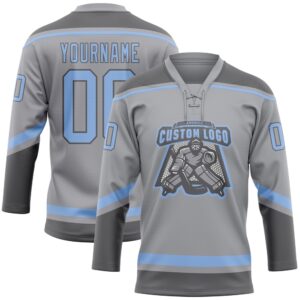 Custom Gray Light Blue Steel Gray Hockey Lace Neck Jersey New Hockey Jersey Personali Sport Team Jersey Shirt 2 ggwnpp.jpg
