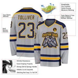 Custom Gray Navy Gold Hockey Jersey New Hockey Jersey Personali Sport Team Jersey Shirt 3 ioebw7.jpg