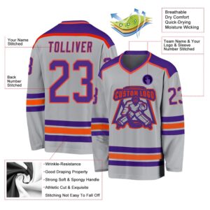 Custom Gray Purple Orange Hockey Jersey New Hockey Jersey Personali Sport Team Jersey Shirt 3 mujsso.jpg