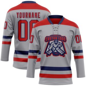 Custom Gray Red Navy Hockey Lace Neck Jersey New Hockey Jersey Personali Sport Team Jersey Shirt 2 ucnapc.jpg