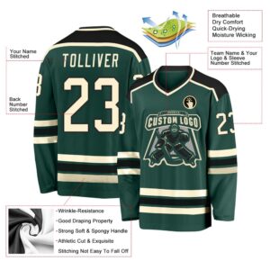 Custom Green Cream Black Hockey Jersey New Hockey Jersey Personali Sport Team Jersey Shirt 3 cx29mk.jpg