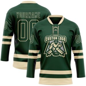 Custom Green Cream Hockey Lace Neck Jersey New Hockey Jersey Personali Sport Team Jersey Shirt 2 k8fcwr.jpg