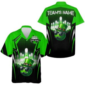 Custom Green Hawaii Team Shirtt St Patrick&hellip;