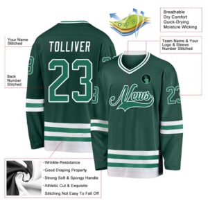 Custom Green Kelly Green White Hockey Jersey New Hockey Jersey Personali Sport Team Jersey Shirt 2 yid6kf.jpg