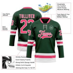 Custom Green Neon Pink White Hockey Lace Neck Jersey New Hockey Jersey Personali Sport Team Jersey Shirt 3 g2wkvd.jpg