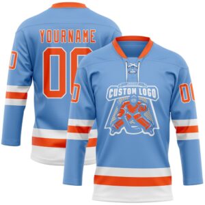 Custom Light Blue Orange White Hockey Lace Neck Jersey New Hockey Jersey Personali Sport Team Jersey Shirt 2 aqjeet.jpg