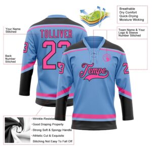Custom Light Blue Pink Black Hockey Lace Neck Jersey New Hockey Jersey Personali Sport Team Jersey Shirt 3 c1ayvl.jpg