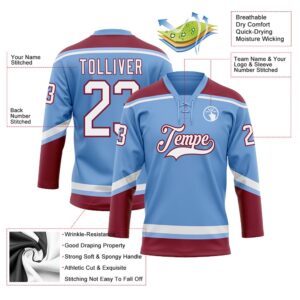 Custom Light Blue White Crimson Hockey Lace Neck Jersey New Hockey Jersey Personali Sport Team Jersey Shirt 3 j9umod.jpg