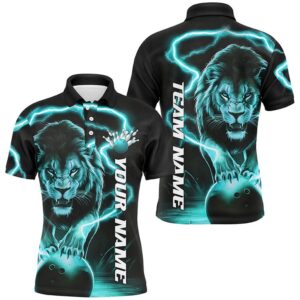 Custom Lion Bowling Shirts For Men, Lion&hellip;