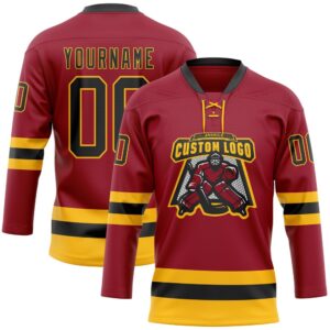 Custom Maroon Black Gold Hockey Lace Neck Jersey New Hockey Jersey Personali Sport Team Jersey Shirt 2 cpv4xh.jpg